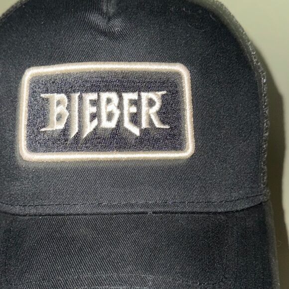 Bieber Black Baseball Cap - Picture 7 of 8